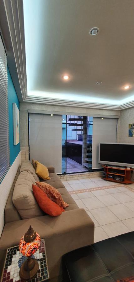 Cobertura triplex na praia da Enseada Guarujá Exterior foto